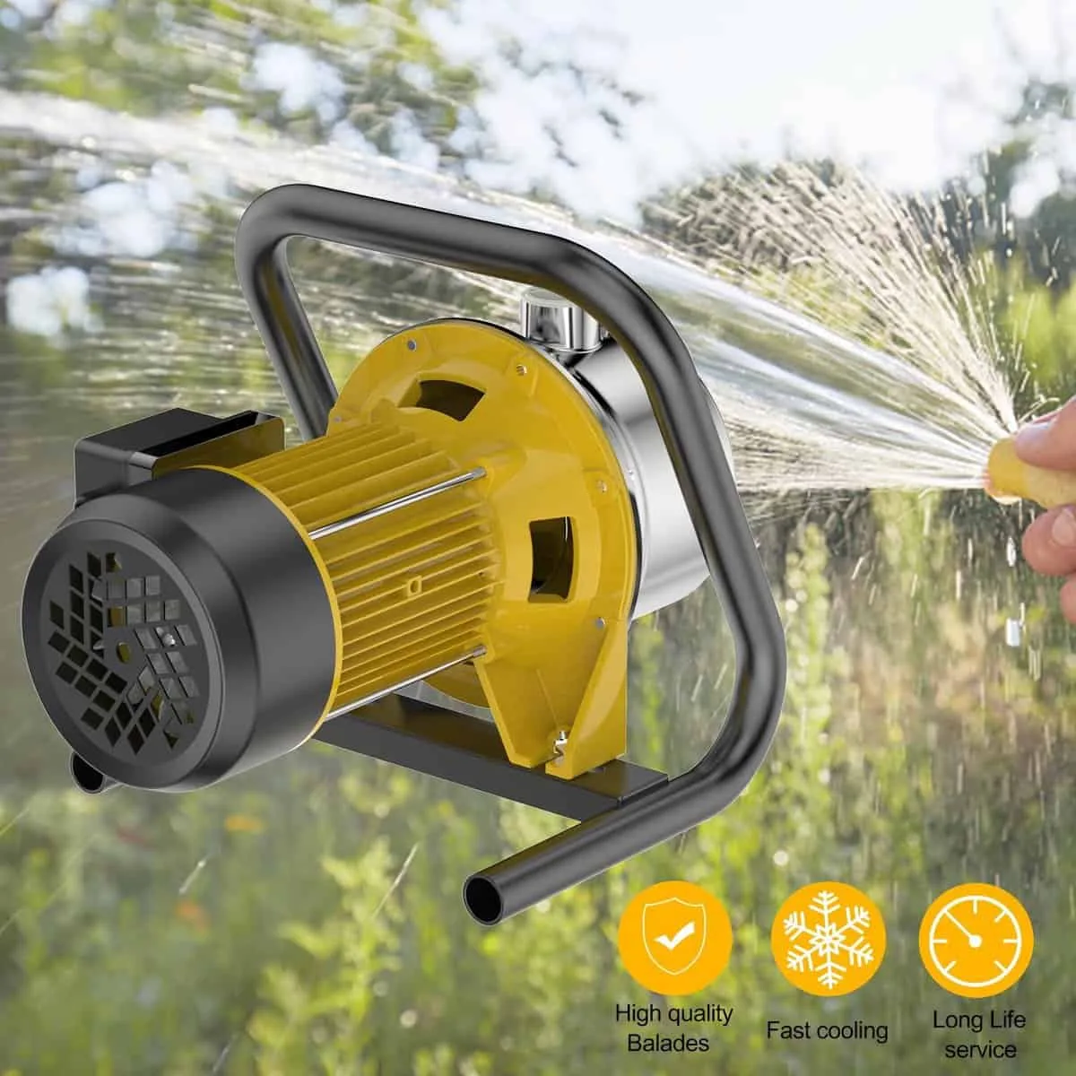 TDRRICH 1HP Water Pressure Booster Pump for Whole House,Shallow Well Portable Water Stainless Steel Pumps,Self-priming Jet Transfer Pump Switch Automatic 110v AC for Lawn Garden Sprinkler Irrigation TDRRICH 1HP Water Pressure Booster Pump for Whole House,Shallow Well Portable Water Stainless Steel Pumps,Self-priming Jet Transfer Pump Switch Automatic 110v AC for Lawn Garden Sprinkler Irrigation