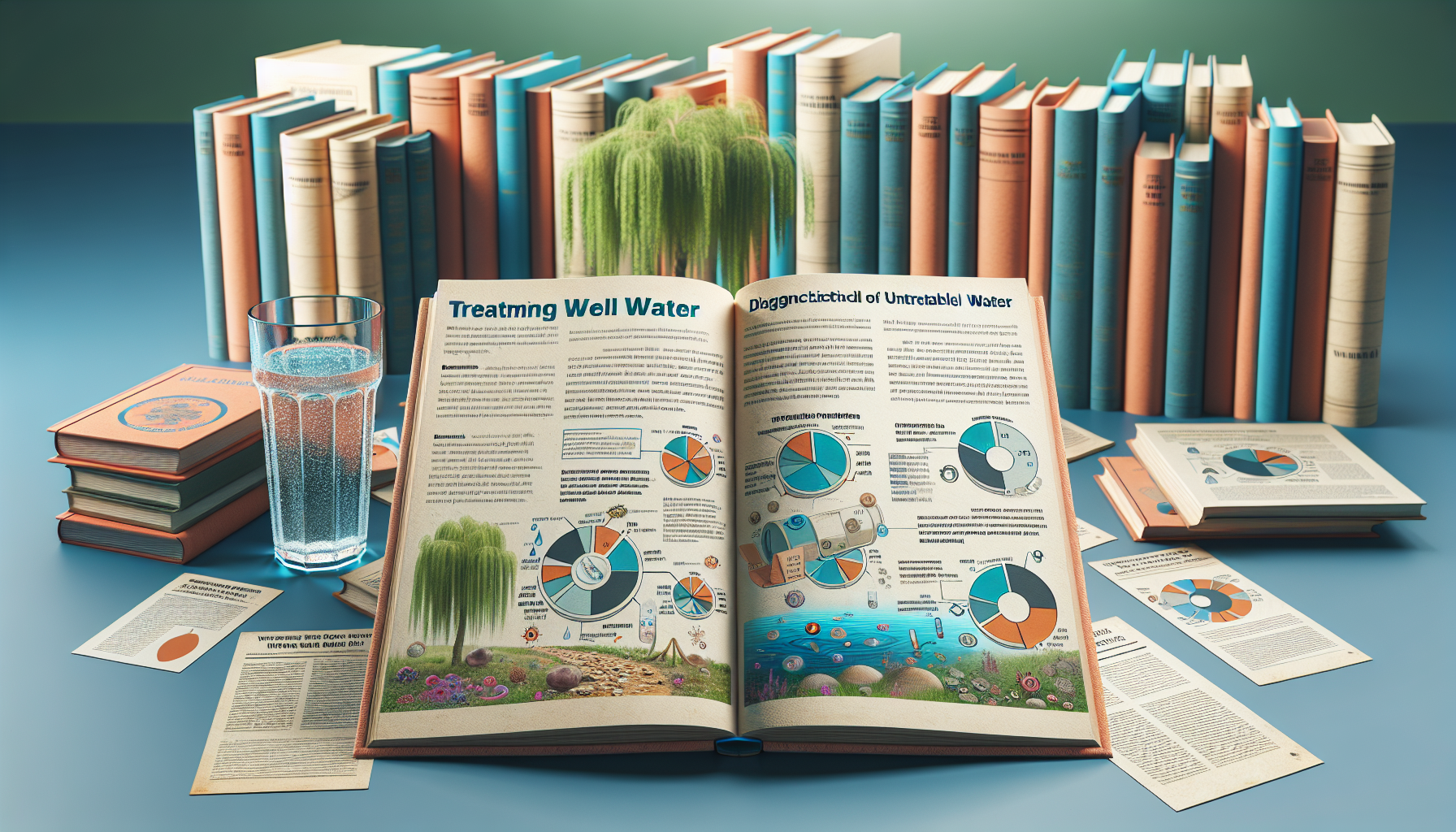 What Publications Provide Guidance On Well Water Treatment For Common Waterborne Pathogens?