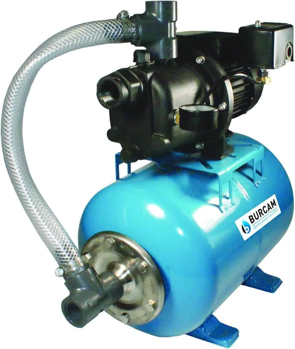 BURCAM 506227P 3/4 HP Noryl Shallow Well Jet Pump System