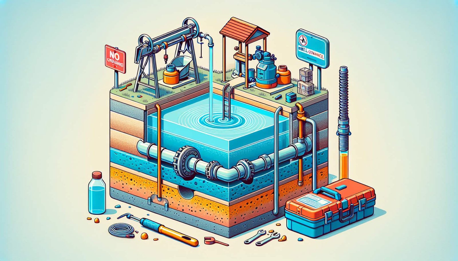 How Do I Address Safety Concerns Related To Well Water In Areas With Well Water Pressure Tank Maintenance Requirements?