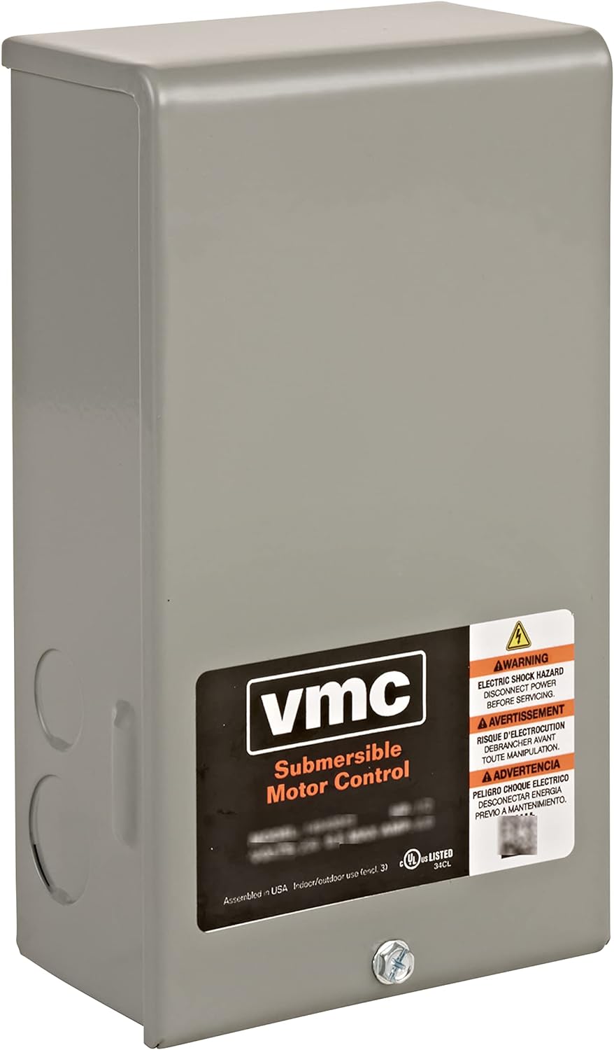 Red Lion 640222 RLCB15-230 1.5-HP 230-Volt VMC Well Pump Control Box, Gray