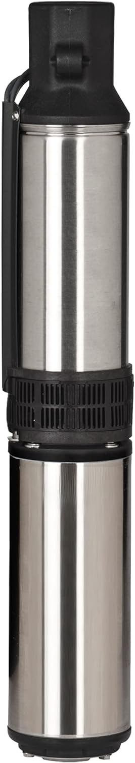 Red Lion RL12G05-2W2V 4-inch Submersible Deep Well Pump, 1/2 HP, 12 GPM, 2-Wire, 230 Volt, Steel, 14942402