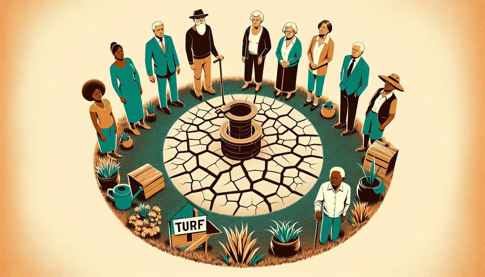 Bastrop County neighbors blame turf company for dry wells