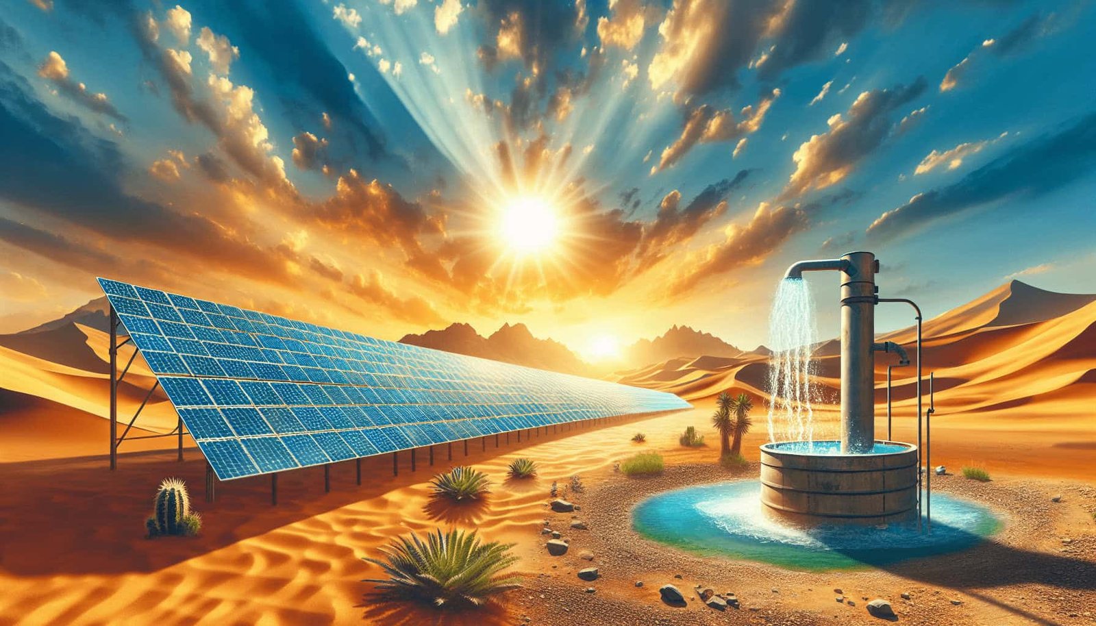 UNDP installs solar power for Jufra municipality to operate water wells UNDP installs solar power for Jufra municipality to operate water wells