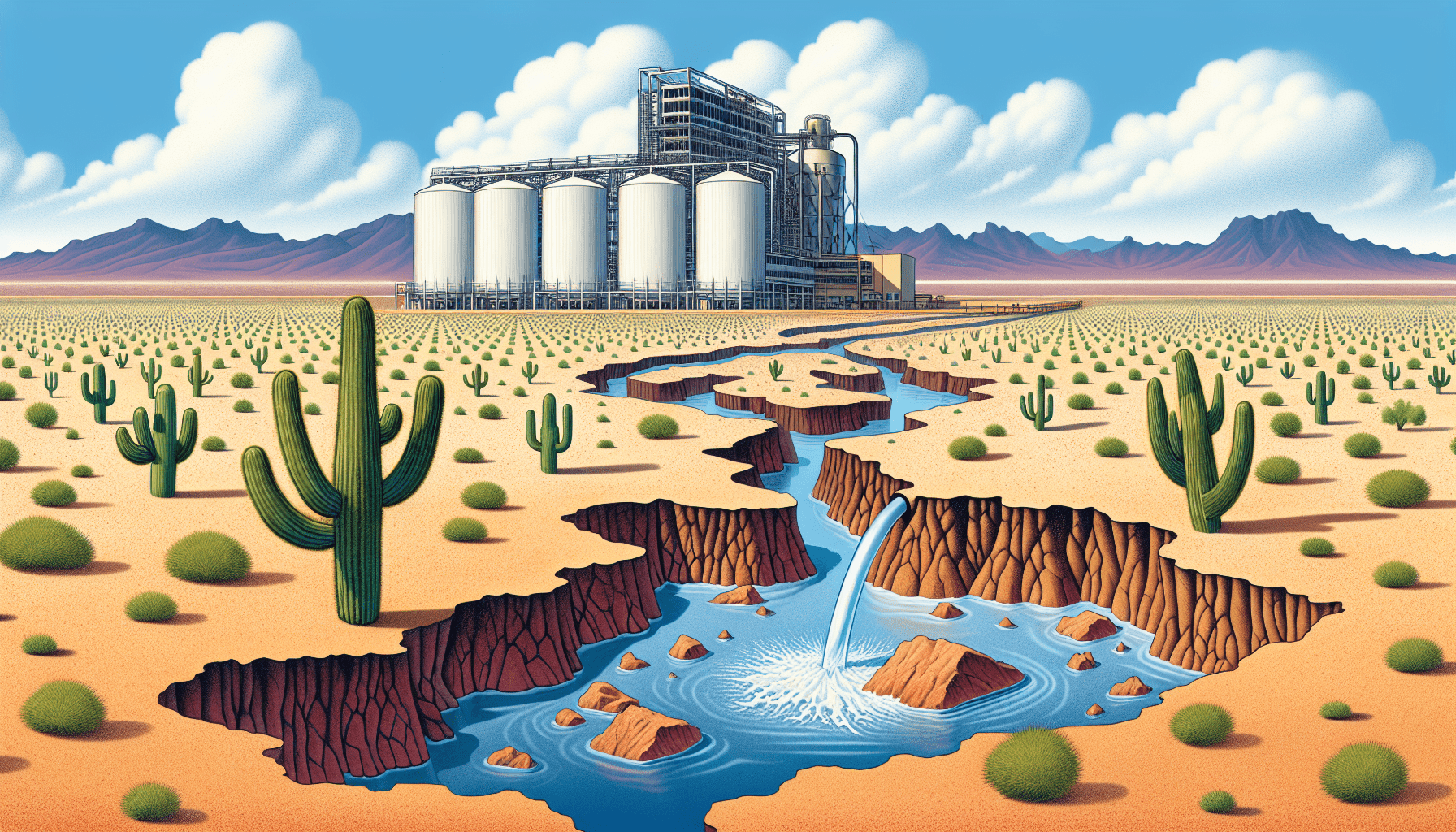 Opinion | A Saudi Arabian Dairy Giant in Siphoning Off Arizonaâs Groundwater