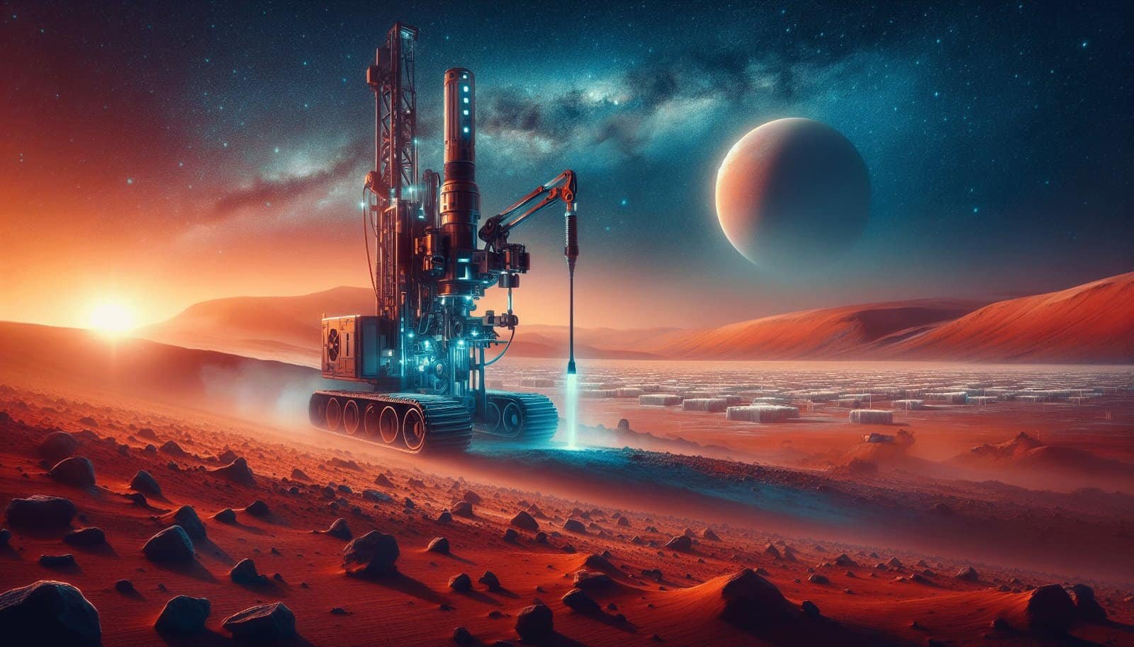 We could drill water wells in Martian ice to survive on the Red Planet We could drill water wells in Martian ice to survive on the Red Planet