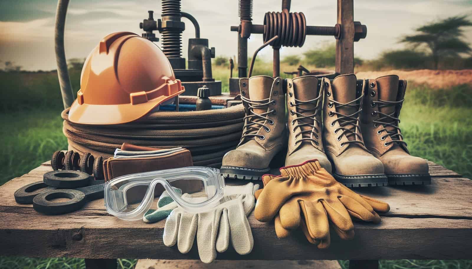 What Safety Gear Should I Use When Working Around My Well? What Safety Gear Should I Use When Working Around My Well?